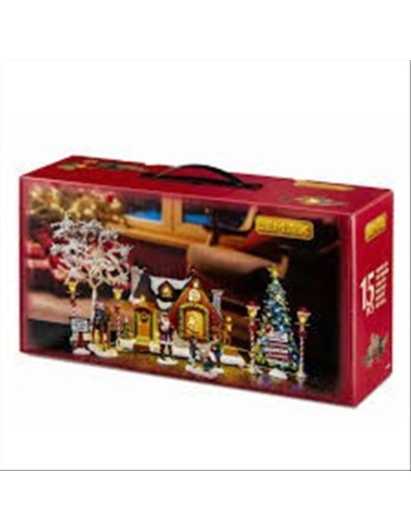 Santa's Snack Shack Set 56674 Lemax – Baita Natalizia Illuminata Santa