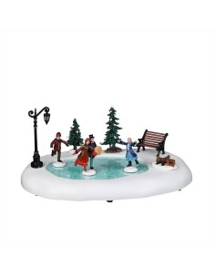 Winter Skating 94024 Lemax – Pista di Pattinaggio Natalizia ⛸️❄️