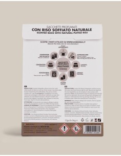 GOLD ARGAN Sacchetti profumati 3pz multiuso Horomia 2