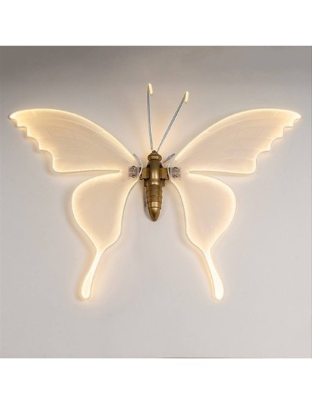 Farfalla Illuminata 100cm 🦋✨ LED Bianco Caldo - IP44