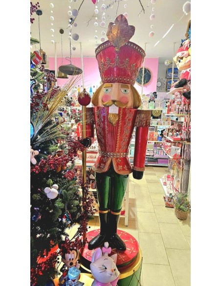 NOLEGGIO - Schiaccianoci 187cm 🤴🎄 Gigante in Vetroresina