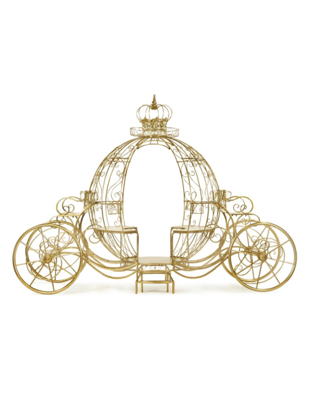  GOODWILL Carrozza delle Fiabe Dorata L368cm 🏰✨