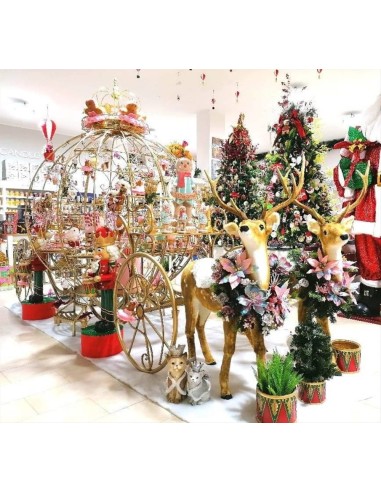  GOODWILL Carrozza delle Fiabe Dorata L368cm 🏰✨