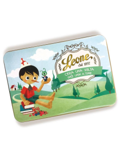 Gelatine Leone C’era una Volta 100g – Latta da Collezione con 4 Person 2