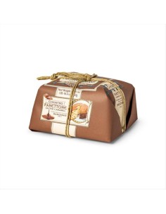 Panettone Caramello Salato 750g Incartato a mano - Senza canditi