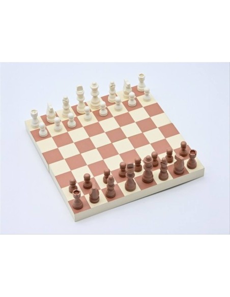 Set 2 in 1 Scacchi e Dama in Legno 31,1x16x5,8cm - Gioco da Tavolo