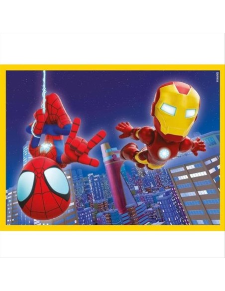 Puzzle Cubo 12 pz Spidey – Clementoni 3+, con 6 immagini divertenti