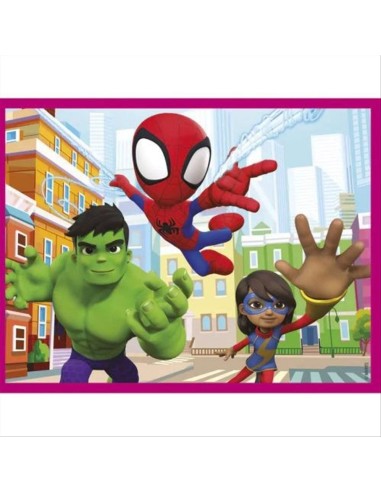 Puzzle Cubo 12 pz Spidey – Clementoni 3+, con 6 immagini divertenti