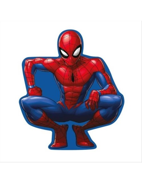 Cuscino 3D Sagomato SPIDERMAN – Morbidezza da supereroe!