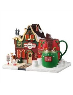 Hot Chocolate Spa B O (4.5V) 35070 Lemax Santa's Wonderland
