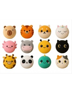 Palline Rimbalzanti Animali Kawaii 8cm - 12 Modelli (1pz)