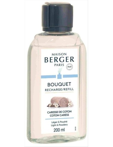 MAISON BERGER Caresse de Coton - Ricarica 200ml per diffusore a baston