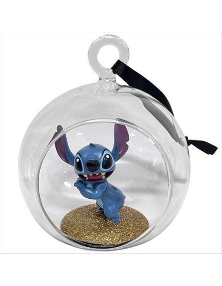 Pallina di Vetro con Stitch 3D H11cm – Con Scatola Regalo Disney