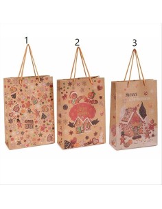 Busta grande 24x8x33H Pan di Zenzero - 3 varianti