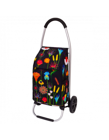 Carrellino trolley da spesa Jardin Fleuri | Idea Regalo