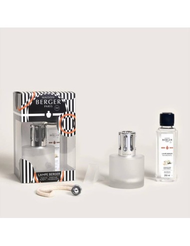 Lampe Berger - Cofanetto ILLUSION - TRASPARENT + 250ml Angélique Noire