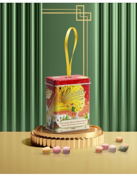 Pastiglie Dissetanti 30g Leone - Lattina Boule de Neige 🎄🍬