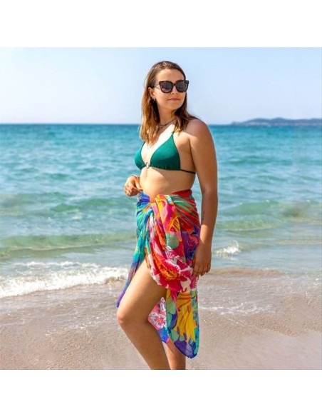 Foulard Pareo Balade BOUQUET 🌸 100x180cm – Colori in Fiore | Pylones