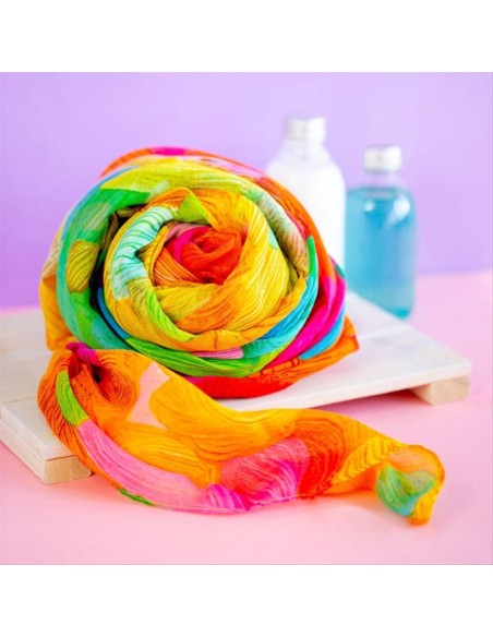 Foulard Pareo Balade PALETTE 🎨 100x180cm – Arte da Indossare | Pylone