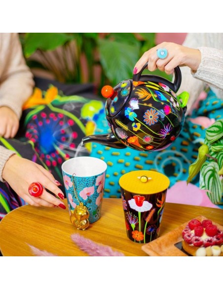 PYLONES Bollitore Elettrico 1L Jardin Fleuri