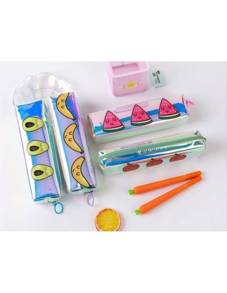 Astuccio con FRUTTA Kawaii Iridescente