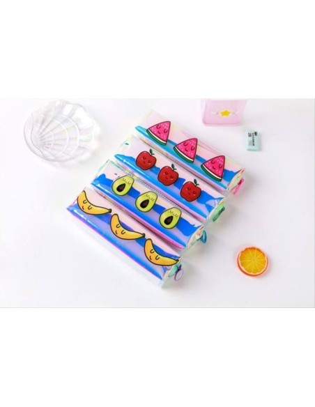 Astuccio con FRUTTA Kawaii Iridescente