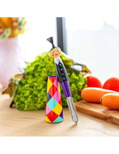 Pelaverdure Samurai Arlecchino 🍏🥕 – L'Arte della Preparazione Vegeta