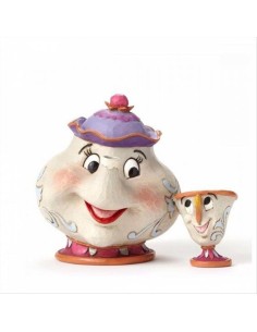 Statuina Mrs Potts e Chip 4049622 Disney Traditions