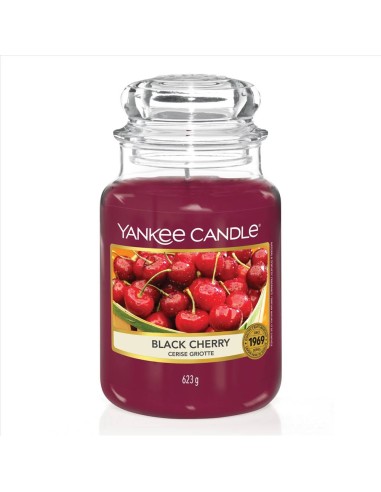 Black Cherry giara grande 623gr Yankee Candle original  |Diamante Rosa