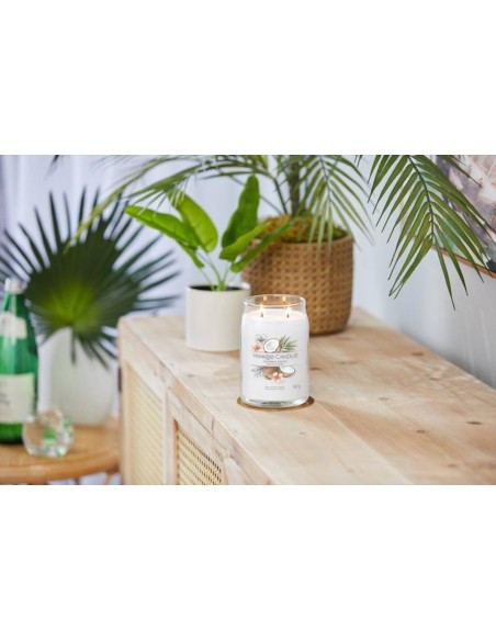 COCONUT BEACH Giara grande 567gr Yankee Candle Signature