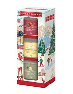 Yankee Candle Natale 25 Set 3 Votive Signature 37g 🎄✨ 2