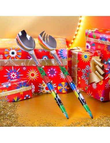 Set 2 Posate da Insalata Palette