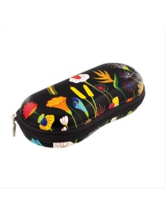 Custodia rigida per occhiali JARDIN FLEURI 🌺 | Diamante Rosa