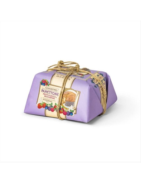 Panettone Frutti di Bosco e Mascarpone 750g 🍓✨ Incartato a mano