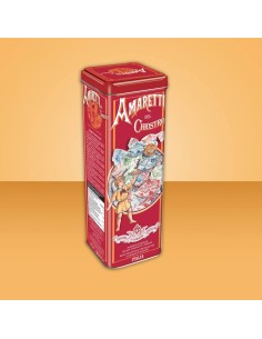 Amaretti Croccanti Chiostro di Saronno 175g - Tower Tin Elegante Senza