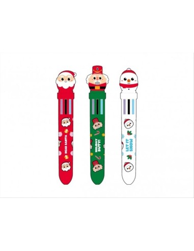 Penna 10 Colori in 1 XMAS iTOTAL - 3 modelli natalizi