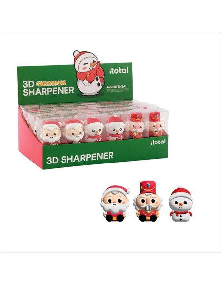 Temperamatite 3D XMAS iTOTAL - 3 varianti natalizie