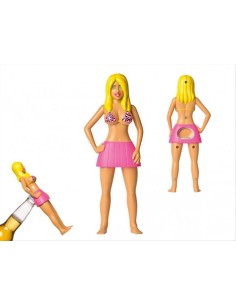 Apribottiglie Donna Bionda iTOTAL – Cavatappi Divertente 20 cm