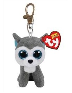 Peluche Ty Beanie Boo's Clips - Slush husky siberiano 8,5cm
