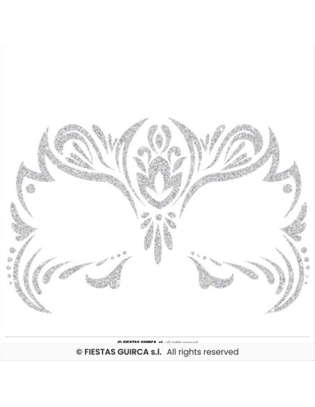 Glitter Adesivo per il Viso Fantasy - Make Up Creativo | Diamante Rosa