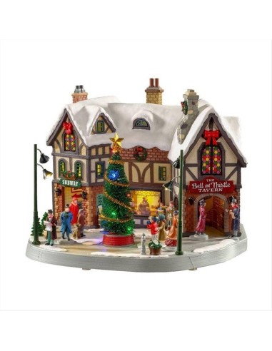 The Bell E Thistle Tavern 05682-EU LEMAX con Alimentatore – Taverna Na