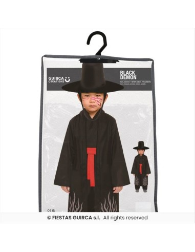 Costume K-Pop Jinu Demone Bambino 7-9 Anni | Diamante Rosa