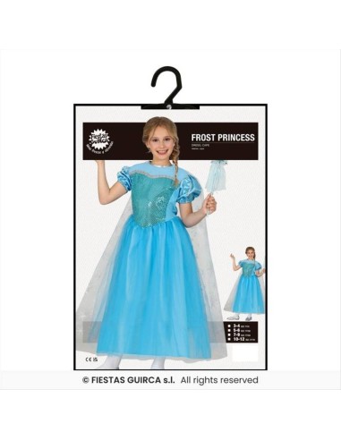 Costume Bambina Principessa del Ghiaccio - 4 Taglie | Diamante Rosa