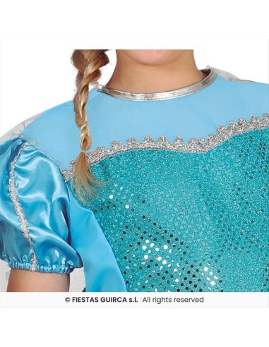 Costume Bambina Principessa del Ghiaccio - 4 Taglie | Diamante Rosa