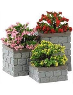 LEMAX 84380 Flower Bed Boxes - Set di 3 fioriere