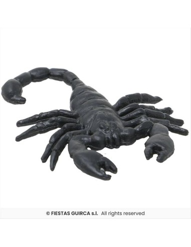 Scorpioni Finti 6cm – Confezione 8pz per Scherzi e Halloween 🦂👻
