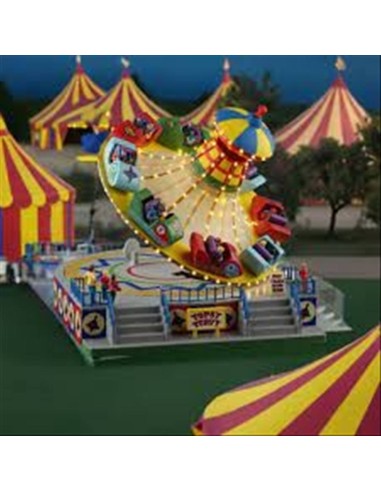 Topsy Turvy 54451 LEMAX – Giostra da Brivido con Adattatore EU