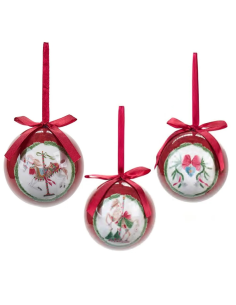 Pallina Vintage Ø7,5cm La Giostra di Amelie – Singola o Set con Box Re 2