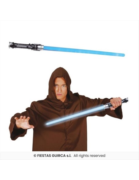 Spada Laser Spaziale LED Blu 65 cm | Diamante Rosa