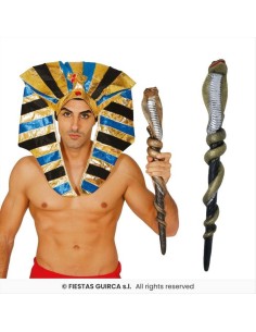 Scettro Serpente 60 cm - Accessorio Costume | Diamante Rosa